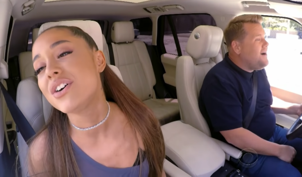 Ariana Grande partecipa al Carpool Karaoke (video)