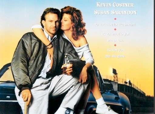 Stasera in tv: “Bull Durham – Un gioco a tre mani” su Rai 3