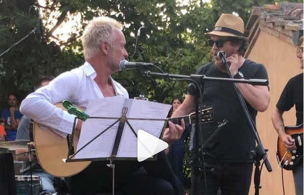 Sting duetta con Zucchero nel brano “Senza una donna” [video]