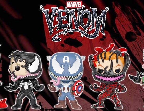 Venom: nuova linea di supereroi e cattivi Marvel “venomizzati”