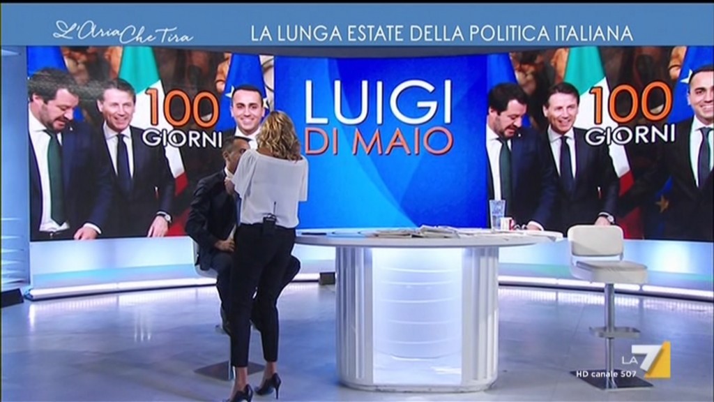 L’aria che tira prima puntata 10 settembre 2018
