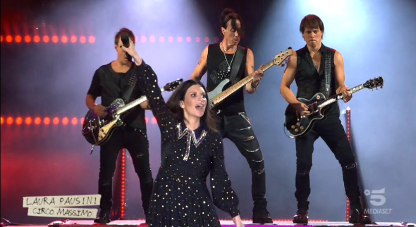 Laura Pausini, il concerto al Circo Massimo