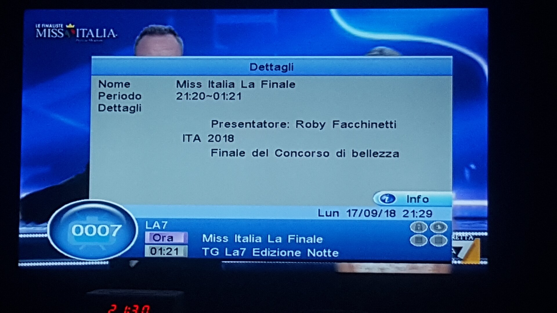 Miss Italia 2018, presentano Francesca Leotta e Roby Facchinetti