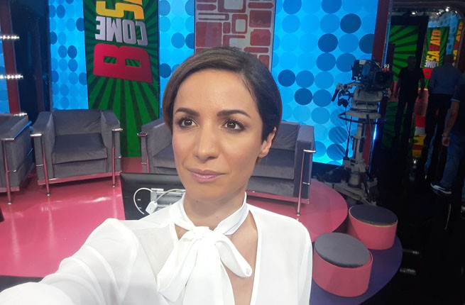 B come Sabato, Andrea Delogu ci mostra lo studio in anteprima (VIDEO)