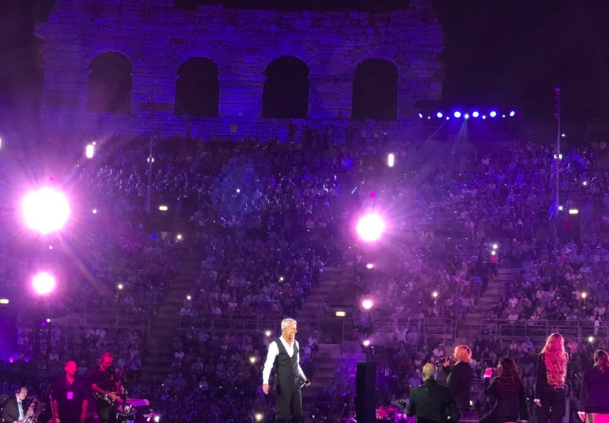 Claudio Baglioni: scaletta e recensione dell’Al Centro Tour 2018 all’Arena di Verona
