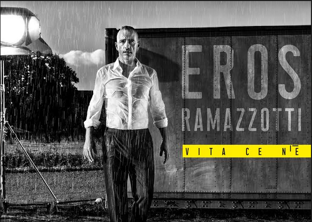 Eros Ramazzotti, “Vita ce n’è” il nuovo album, esce il 23 novembre 2018. Tour mondiale da febbraio 2019