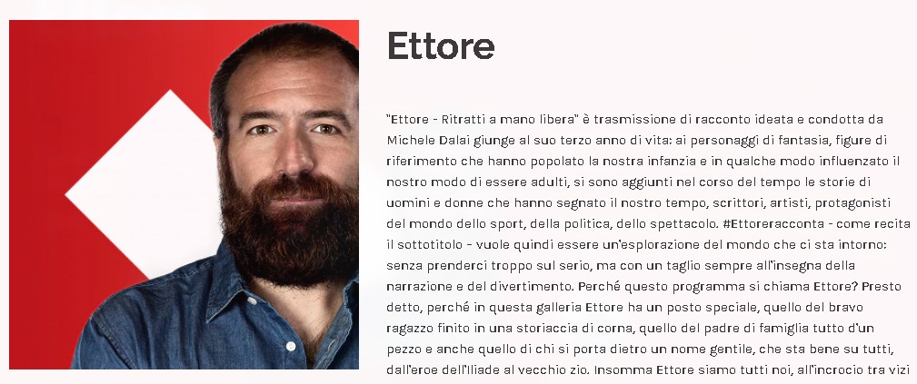 Michele Dalai contro Radio 2 per Ettore, che resta in palinsesto