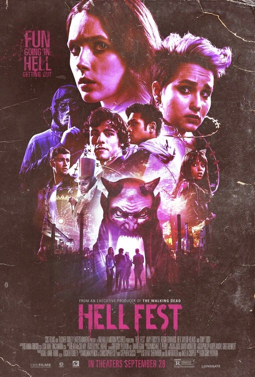Hell Fest: locandine ufficiali del film horror