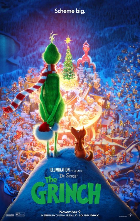 Il Grinch: locandine ufficiali del film d’animazione