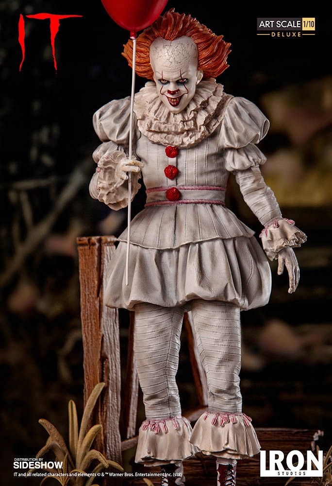IT: nuova statua “Iron Studios” del Clown Pennywise di Bill Skarsgård