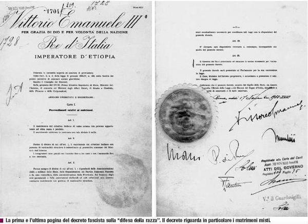 Leggi Razziali, 80 anni fa la firma: su Radio Rai 3 “Il primo giorno di (non) scuola”