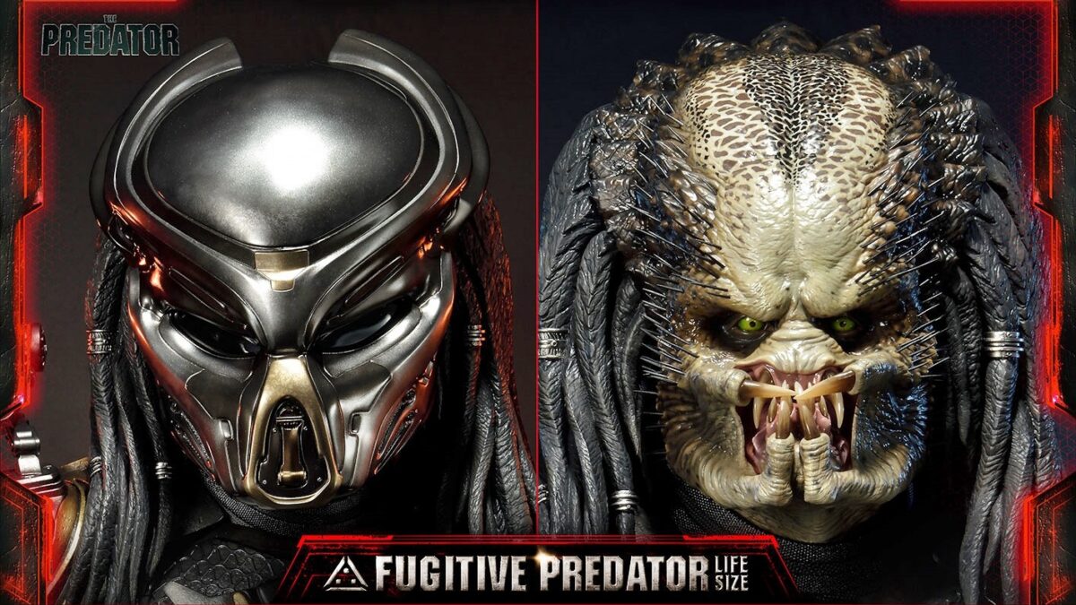 The Predator: il busto “Prime 1 Studio” a grandezza naturale del “Fugitive Predator”