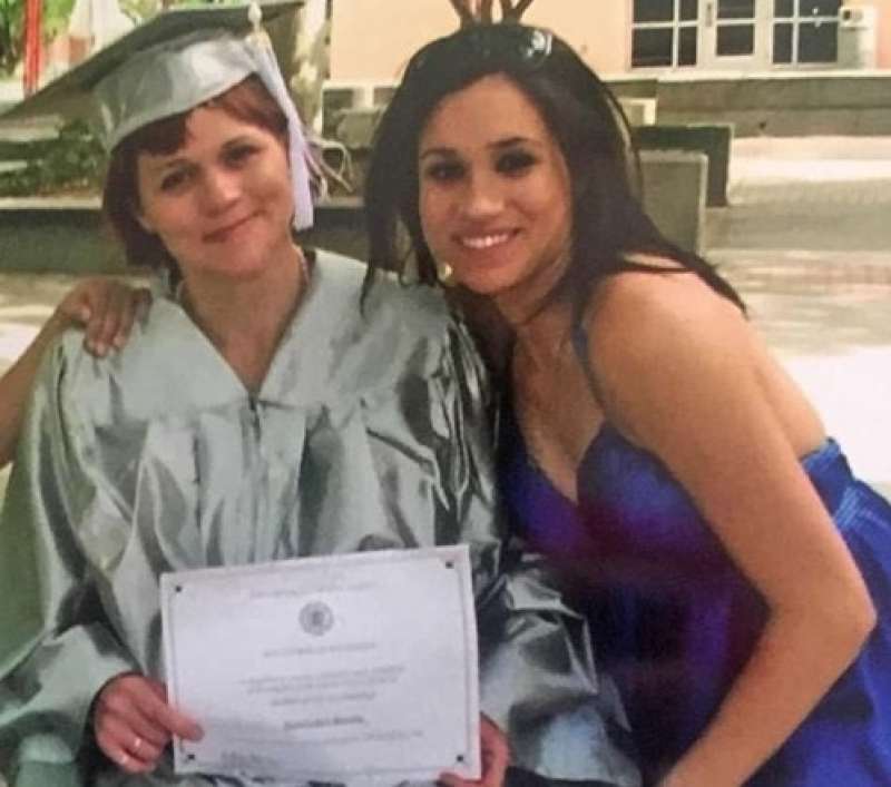 Domenica Live ospita Samantha, la sorella della duchessa Meghan Markle