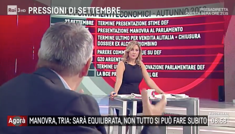 Agorà, riapre la piazza politica della mattina di Rai 3