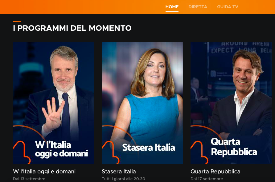 RTL 102.5 contro Rete 4: “Viva L’Italia” è un marchio registrato. Mediaset fa dietfront: si chiamerà “W L’Italia Oggi E Domani”