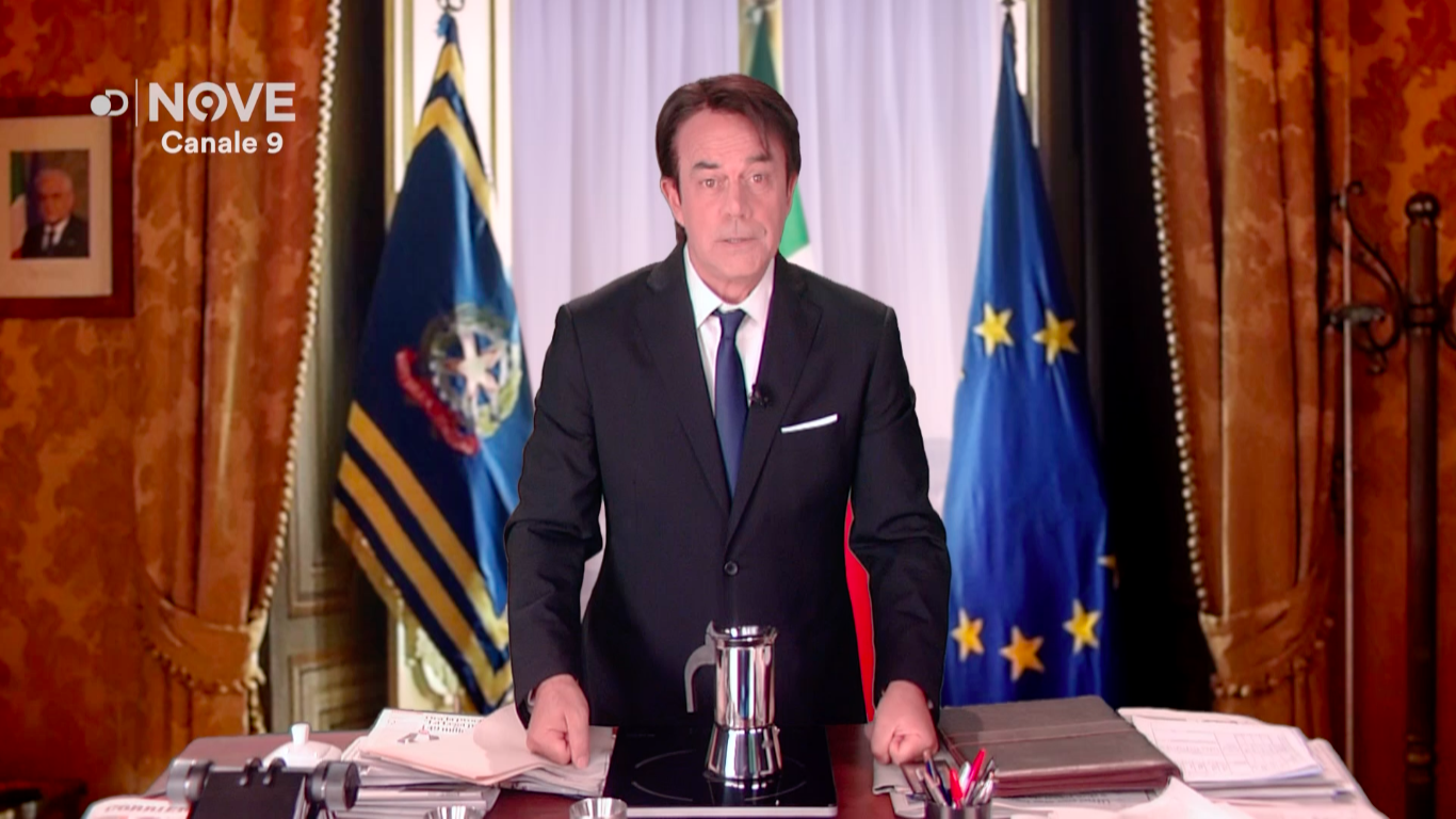 Fratelli Di Crozza, nuova anticipazione: Maurizio Crozza è il Premier Giuseppe Conte (VIDEO)