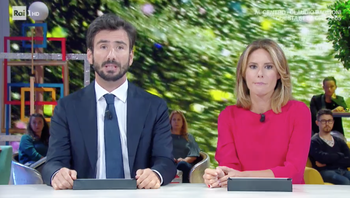 Unomattina In Famiglia 2018–19: Luca Rosini legnoso, Muccitelli disinvolta