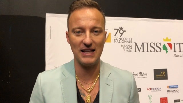 Francesco Facchinetti – Intervista su Miss Italia
