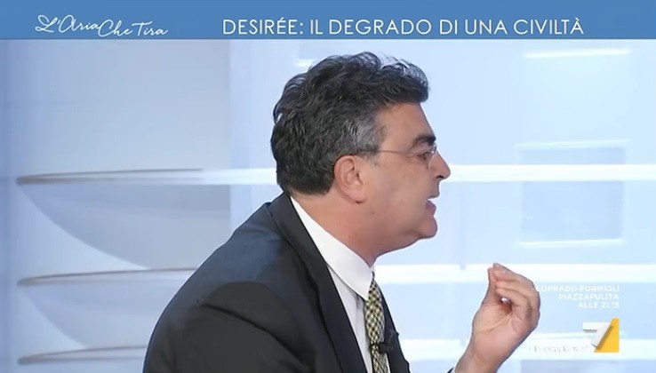 Omicidio Desirée, Fiano e Santanchè litigano a L’Aria che tira: “Difendi solo le donne violentate dagli africani”