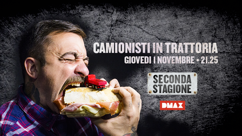 Camionisti in trattoria 2, Chef Rubio torna a raccontare l’Italia genuina su DMAX