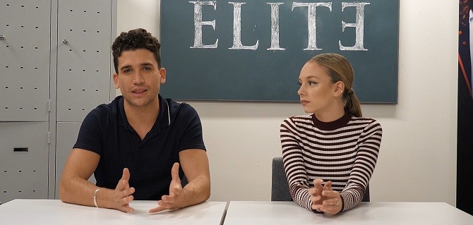 Elite, Jaime Lorente e Ester Exposito a TvBlog: ” I fan più calorosi? In Italia!”