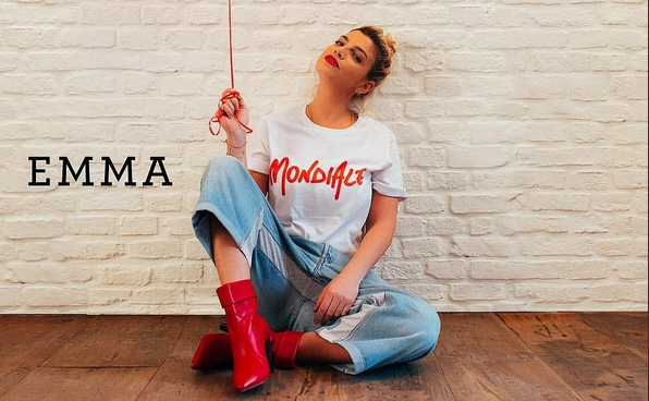 Emma, Mondiale: testo e video ufficiale