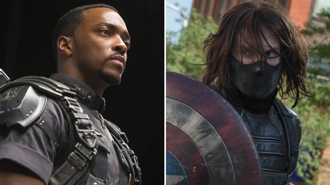 Falcon e Winter Soldier i protagonisti di una miniserie Marvel per lo streaming Disney
