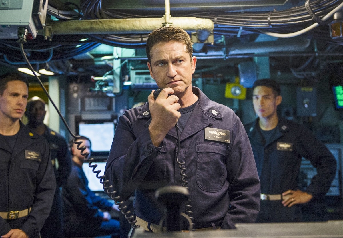 Hunter Killer: foto e poster del film con Gerard Butler e Gary Oldman
