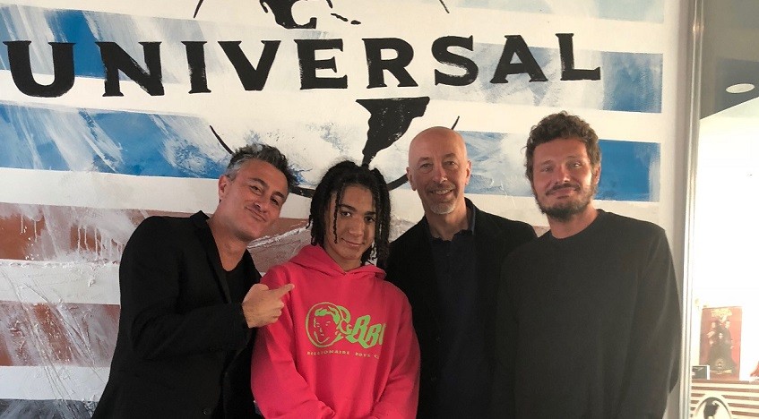 Malcky G, il piu’ giovane rapper italiano, firma con la Universal Music Italy