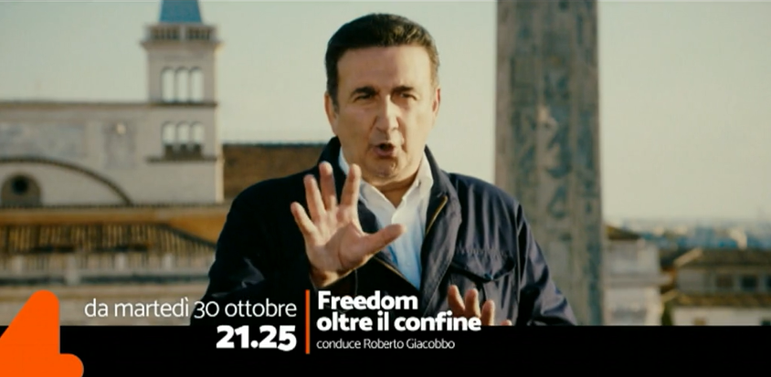 Freedom – Oltre il confine, il programma di Giacobbo slitta a dicembre