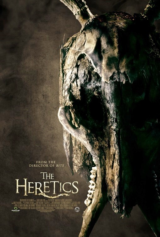 The Heretics: locandine ufficiali del film horror con Nina Kiri