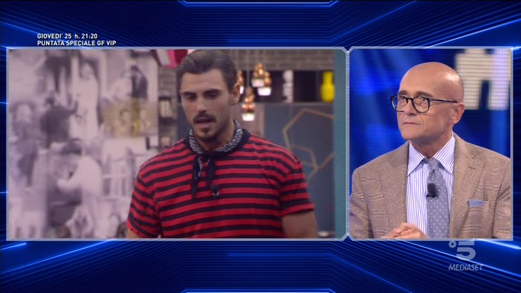 GF Vip 3, Francesco Monte contro Alfonso Signorini: “Basta distorcere la realtà” (video)