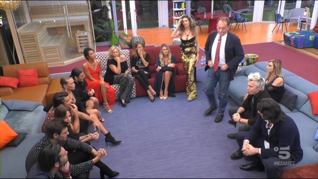 Grande Fratello Vip 3 ottava puntata 5 novembre 2018: eliminata Maria Monsè, nominati Walter, Fabio, Ivan, Benedetta