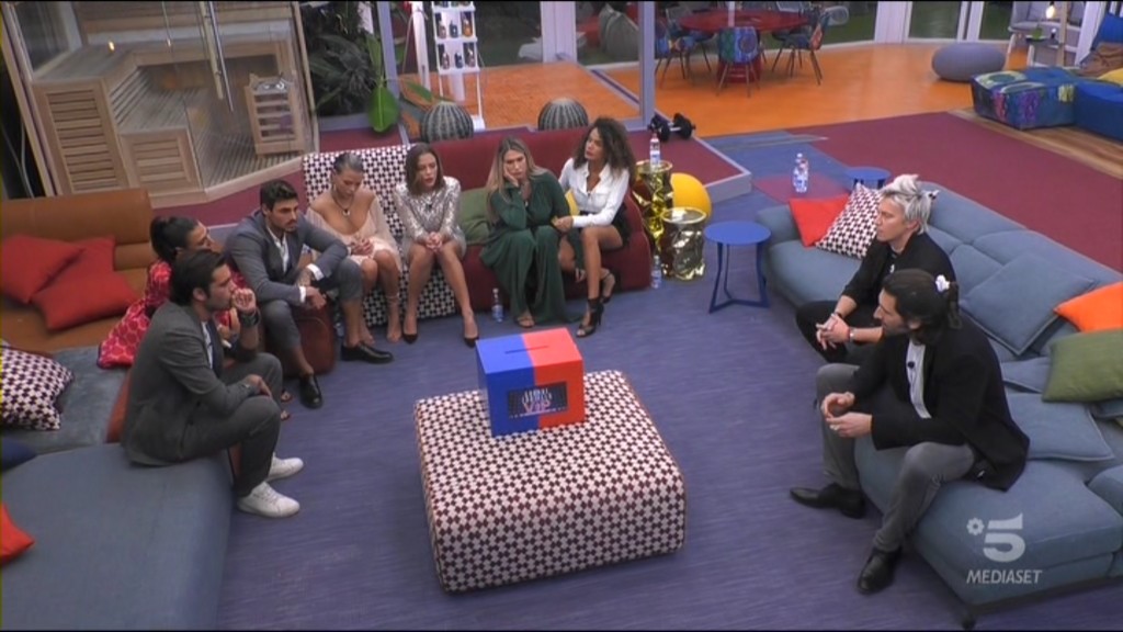 Grande Fratello Vip 3, puntata 22 novembre 2018: nominati Walter, Stefano, Martina. Francesco secondo finalista