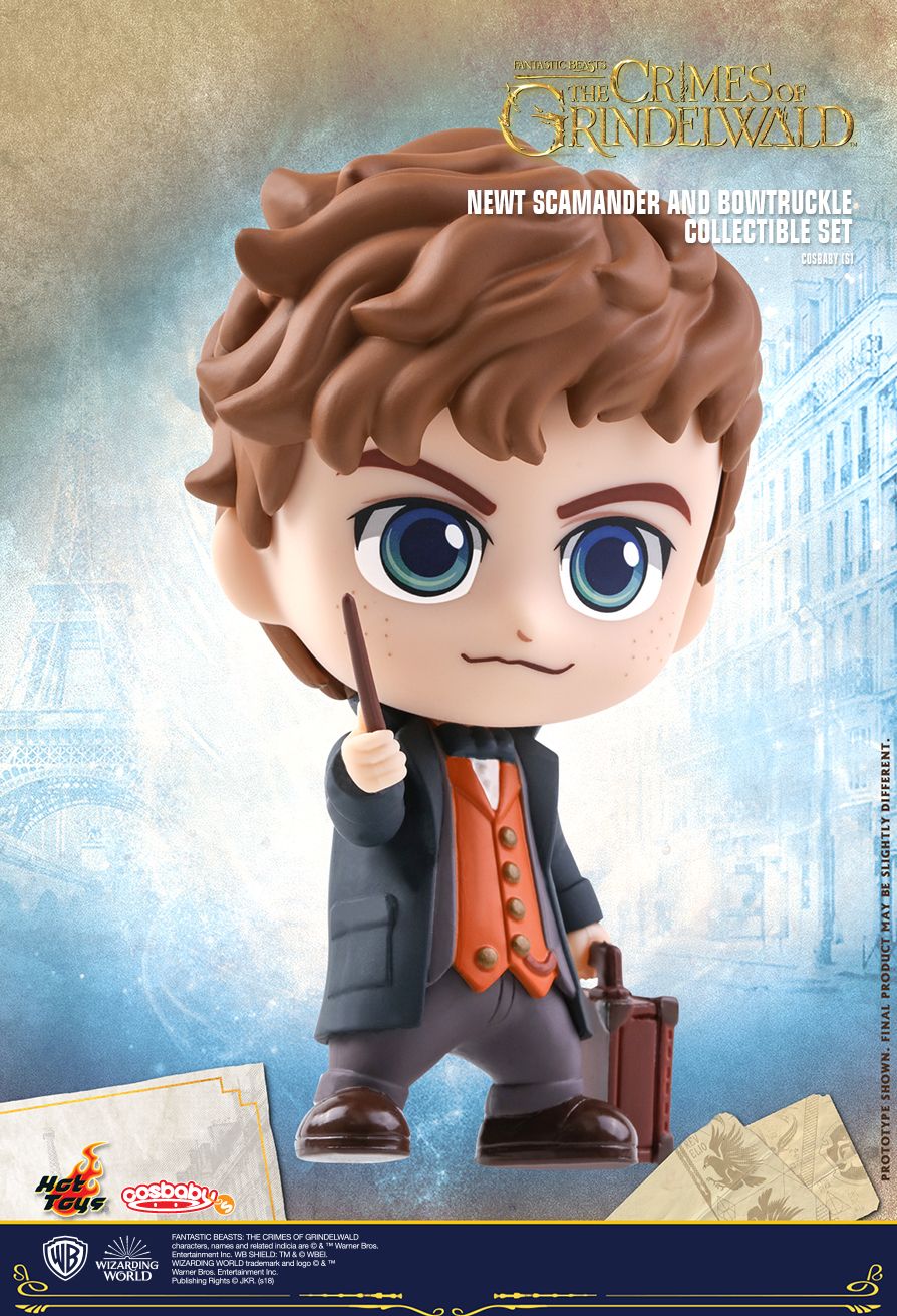 Animali fantastici 2: le figures cosbaby del sequel “I crimini di Grindelwald”