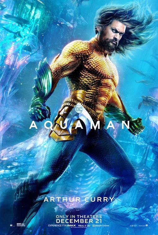 Aquaman: nuove locandine ufficiali del film DC