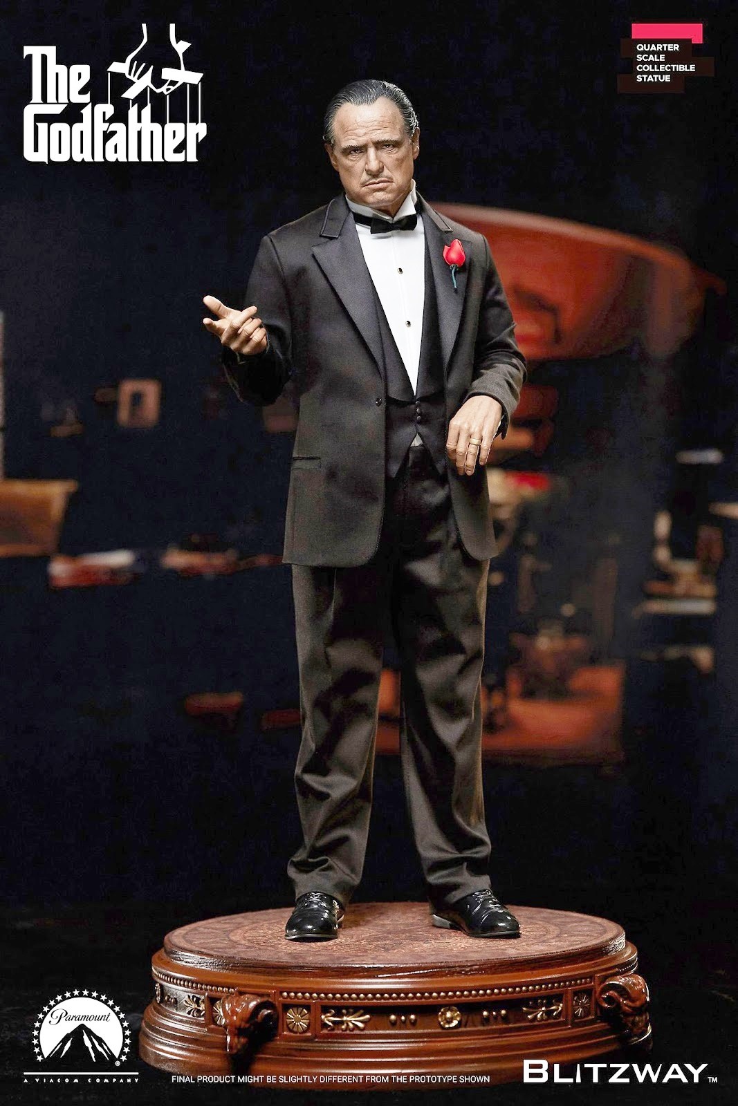 Il Padrino: nuova statua “Blitzway” di Marlon Brando