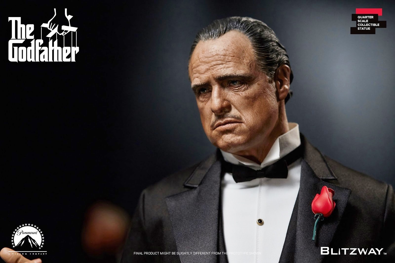 Il Padrino: nuova statua “Blitzway” di Marlon Brando