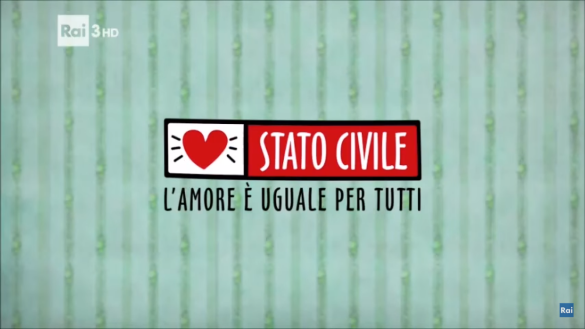 È successo in TV – 3 novembre 2016: la TV racconta le unioni civili