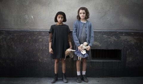 L’amica geniale, Elisa Del Genio (Elena bambina) e Ludovica Nasti (Lila bambina) a Blogo