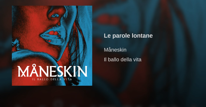 Maneskin, Le parole lontane: testo e audio della canzone