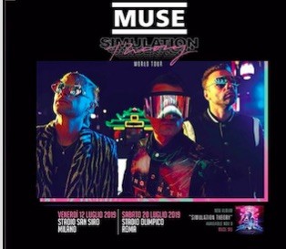 Muse: due concerti del Simulation Theory Tour negli stadi in Italia a luglio 2019 (info e biglietti)