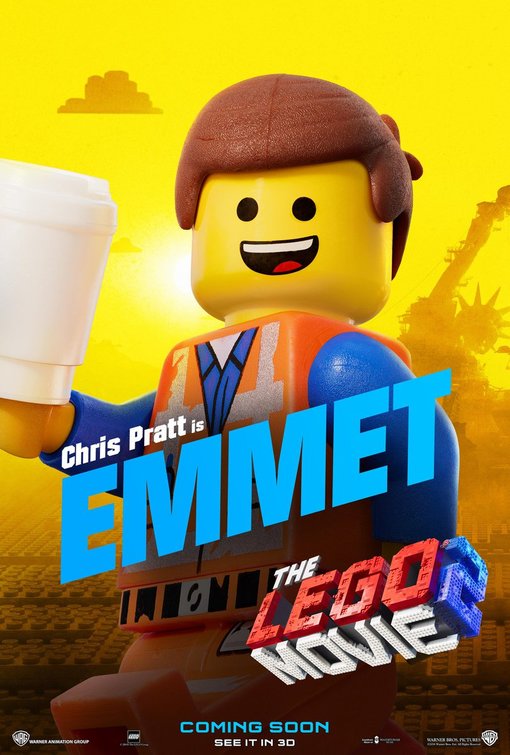 The LEGO Movie 2: locandine ufficiali del sequel d’animazione