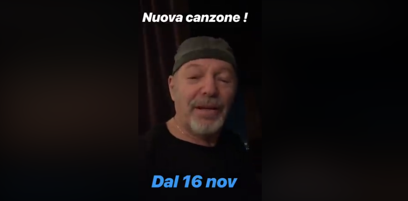 Vasco Rossi, il nuovo singolo esce il 16 novembre 2018