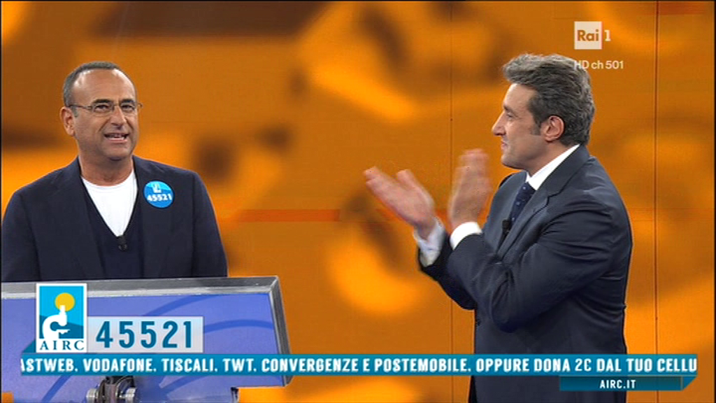 L’eredità – Speciale AIRC: Carlo Conti ricorda Fabrizio Frizzi (video)