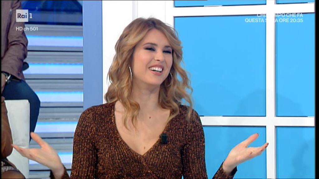 Domenica IN, altro che ricambio! Fiorenza d’Antonio ritorna al tabellone (e il gioco dura un giro di lancette)
