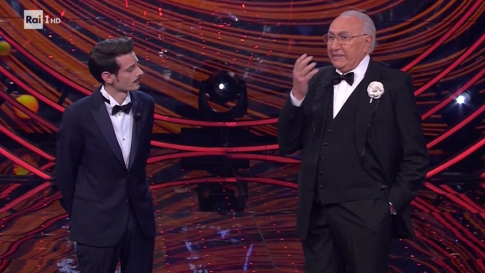 Sanremo Giovani: Baudo-nonno giganteggia, Rovazzi-nipote completa una coppia che funziona