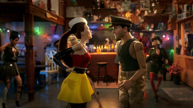 Benvenuti a Marwen, recensione: c’è sempre di mezzo una rossa