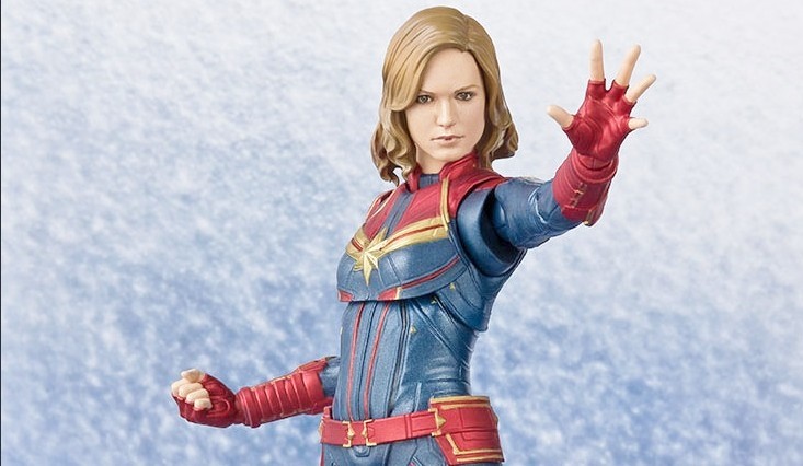 Captain Marvel: nuova action figure “Bandai” di Brie Larson