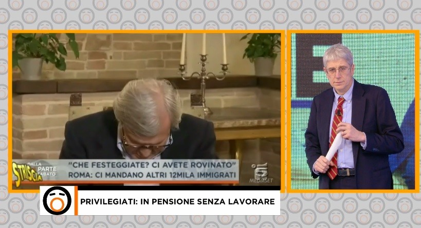 Fuori dal coro, Giordano e la vendetta contro Sgarbi in ‘stile’ Fede